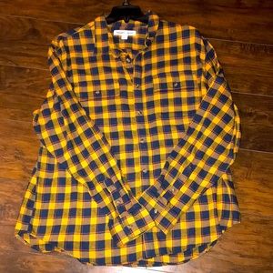 Old Navy Plaid Long Sleeve Shirt—Men